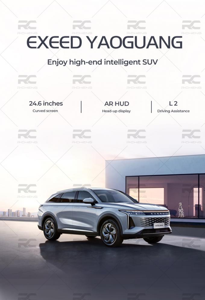 Aprecie a parte alta SUV inteligente 24,6 polegadas de exposição curvada L2 da cabeça-acima da AR HUD da tela que conduz o auxílio